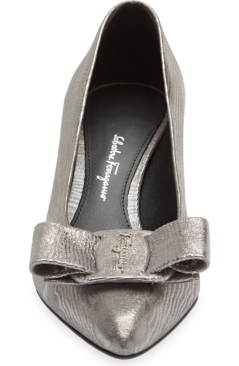 FERRAGAMO Viva Bow Pointed Toe Pump, Alternate, color,