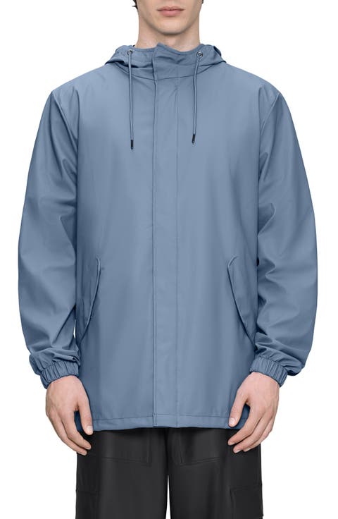 Fishtail Hooded Waterproof Rain Jacket
