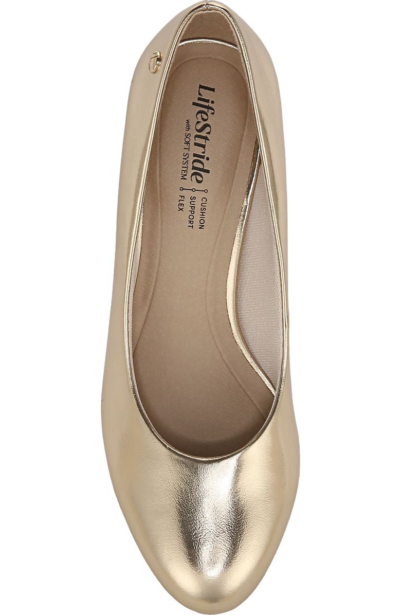 LifeStride Parigi Pump, Alternate, color, Gold