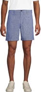 Lands' End 7" Classic Fit Linen Blend Short