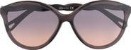 Chloé 58mm Gradient Panthos Sunglasses