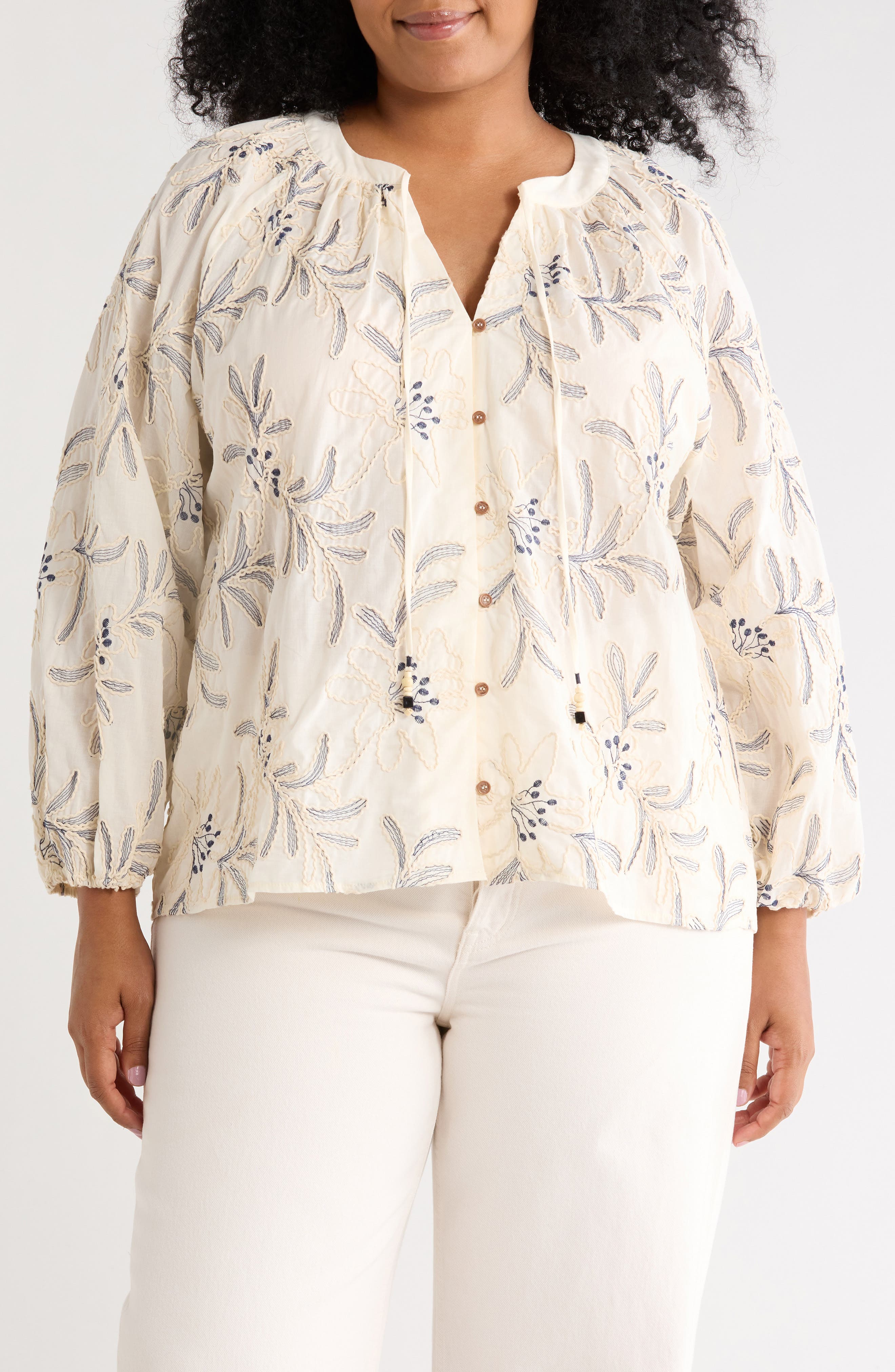 selected CREAM/ DEEP BLUE