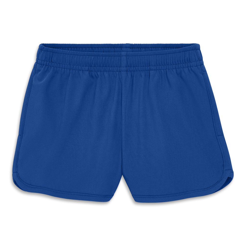 Primary Staycool Stretch Running Short In Cobalt