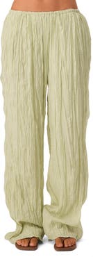 SNDYS Brandi Crinkle Wide Leg Pants