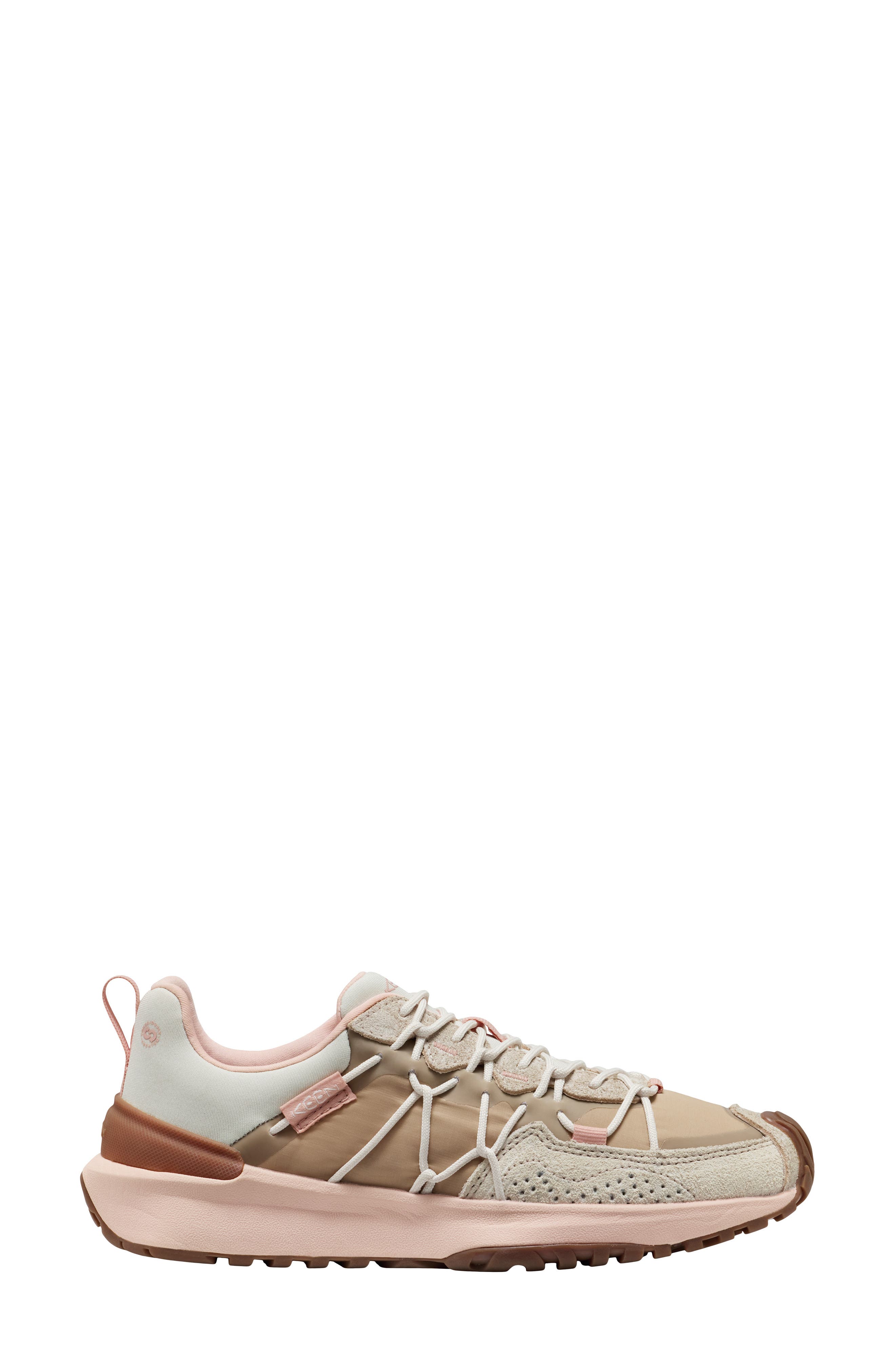Uneek Trekker Sneaker, Alternate, color, PLAZA TAUPE/CAMEO ROSE