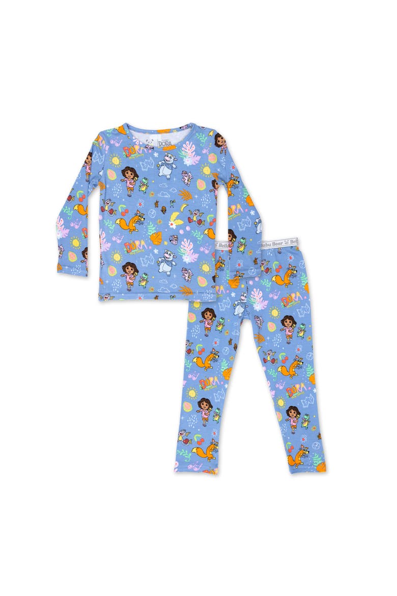 Kids' Dora Fiesta Fun Set of 2 Piece Pajamas, Main, color, Dora: Fiesta Fun