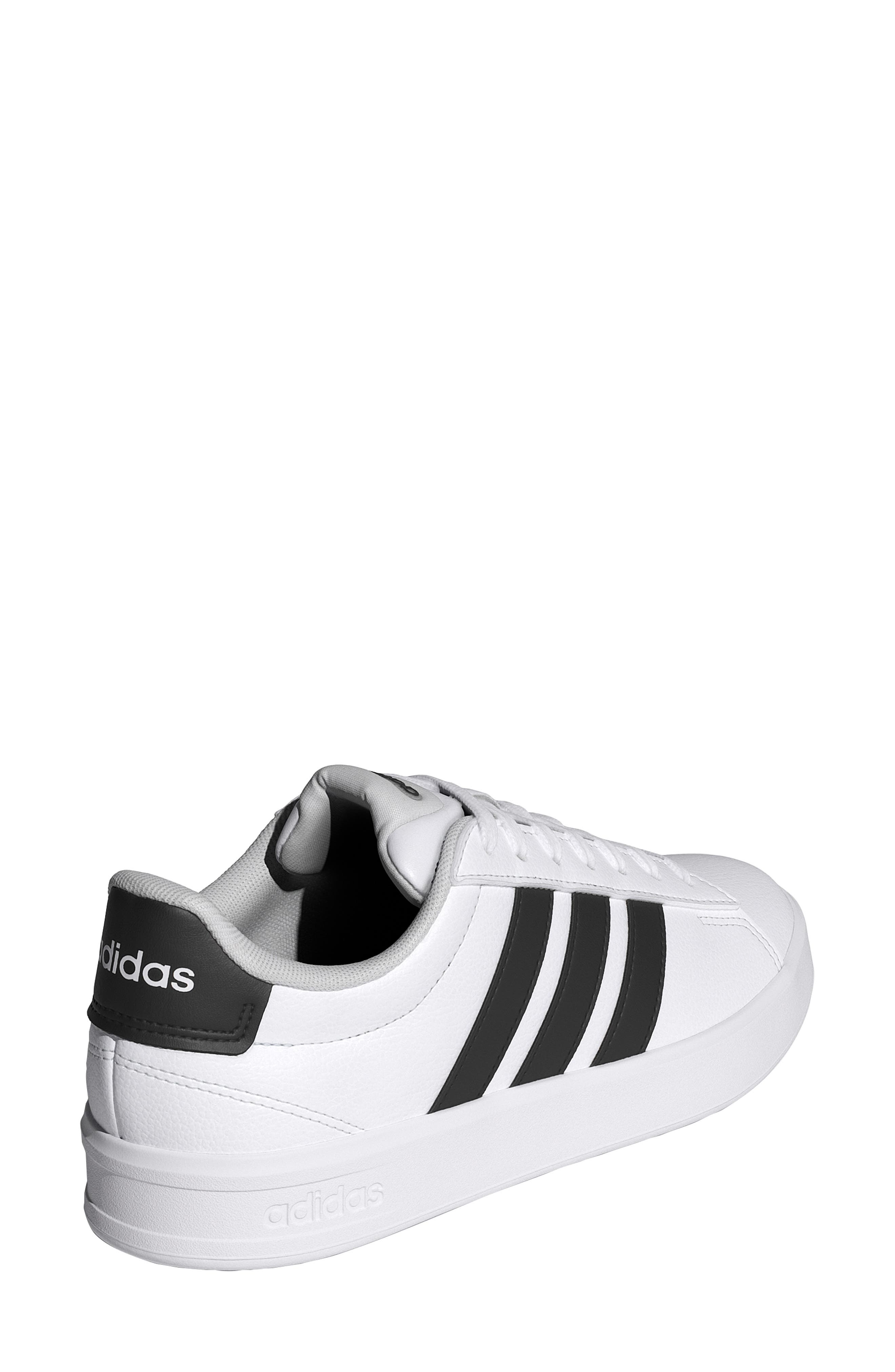 adidas Grand Court 3.0 Sneaker, Alternate, color, White/ Core Black/ White