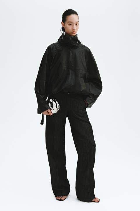 Denim Drawstring Trousers