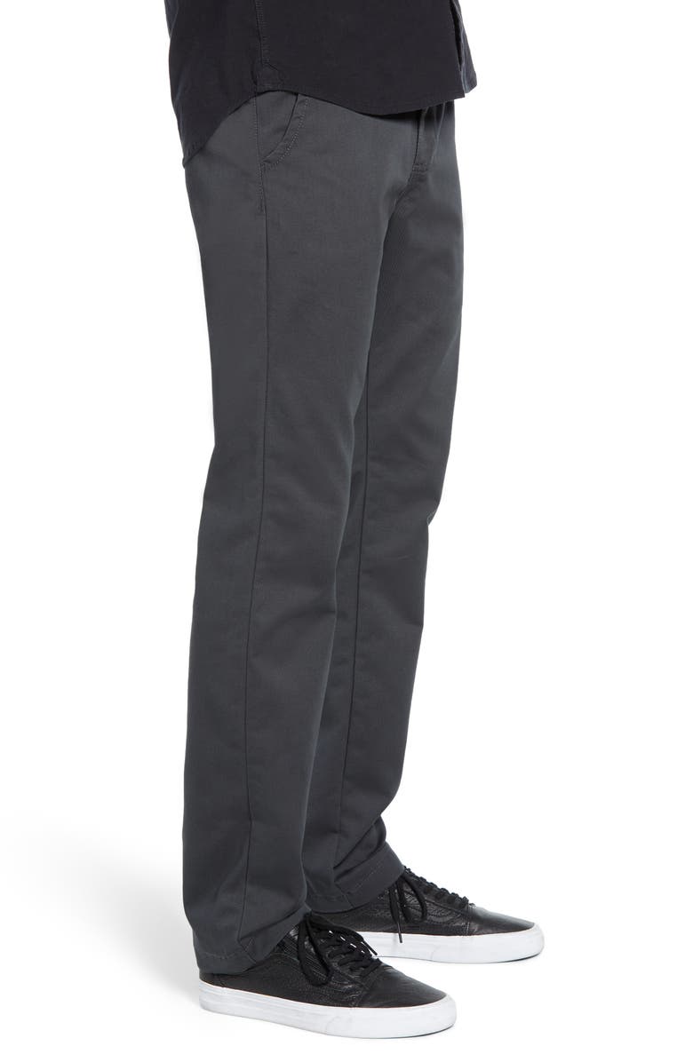 Vans Authentic Slim Fit Stretch Chinos, Alternate, color,