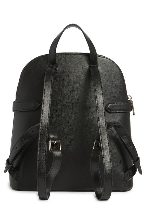 Kate Spade New York Staci Saffiano Leather Dome Backpack In Black