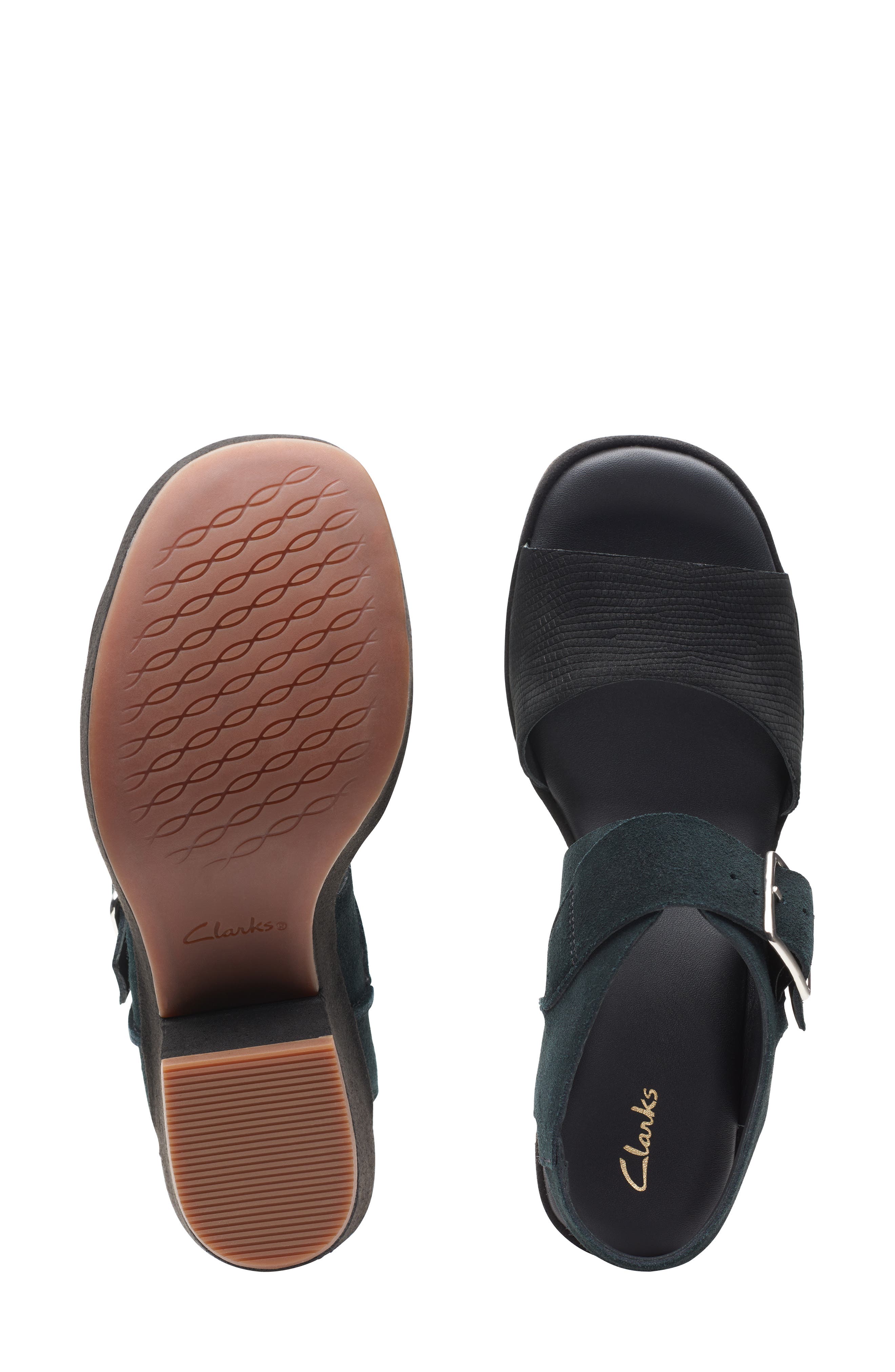 Kimmei Block Heel Platform Sandal, Alternate, color, BLACK COMBI