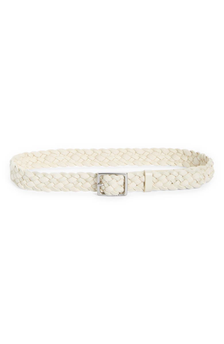 rag & bone Small Woven Boyfriend Belt, Main, color,