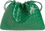 Bottega Veneta Medium Dustbag Intrecciato Leather Shoulder Bag