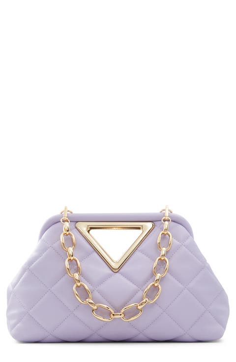 Triada Faux Leather Clutch