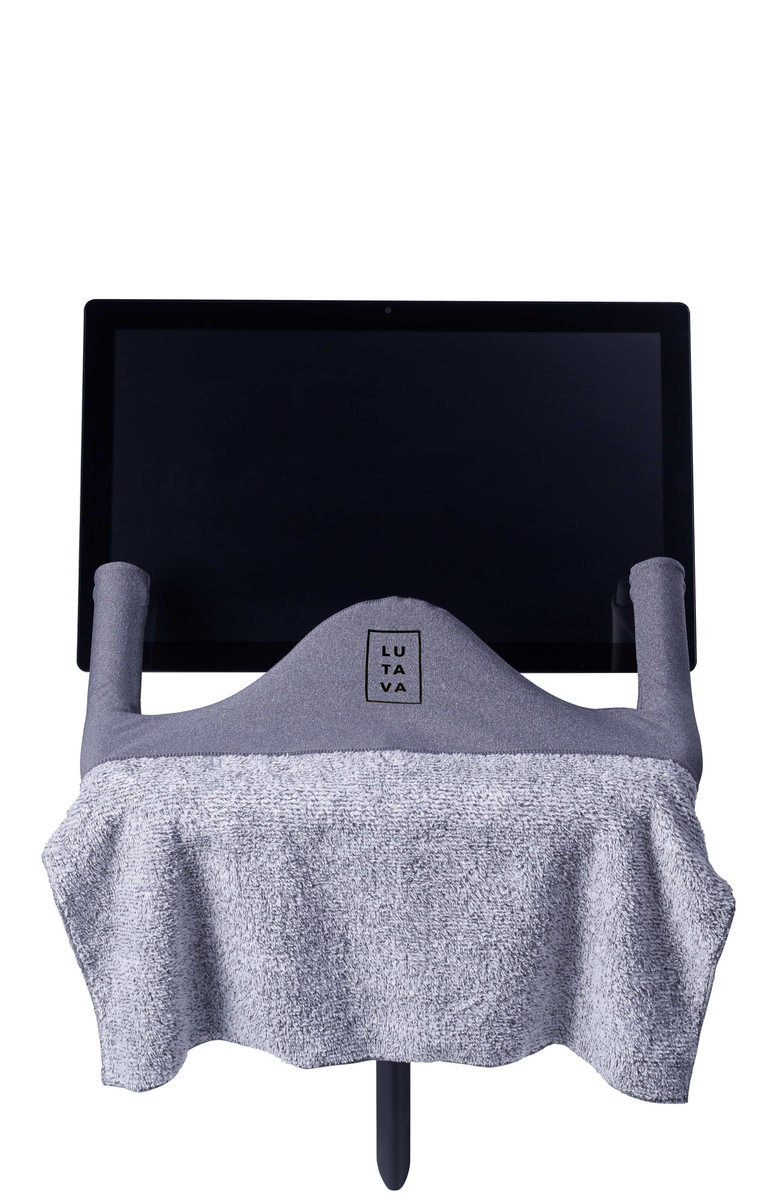 Lutava Antimicrobial Peloton Handle Cover, Alternate, color, Grey/Heather