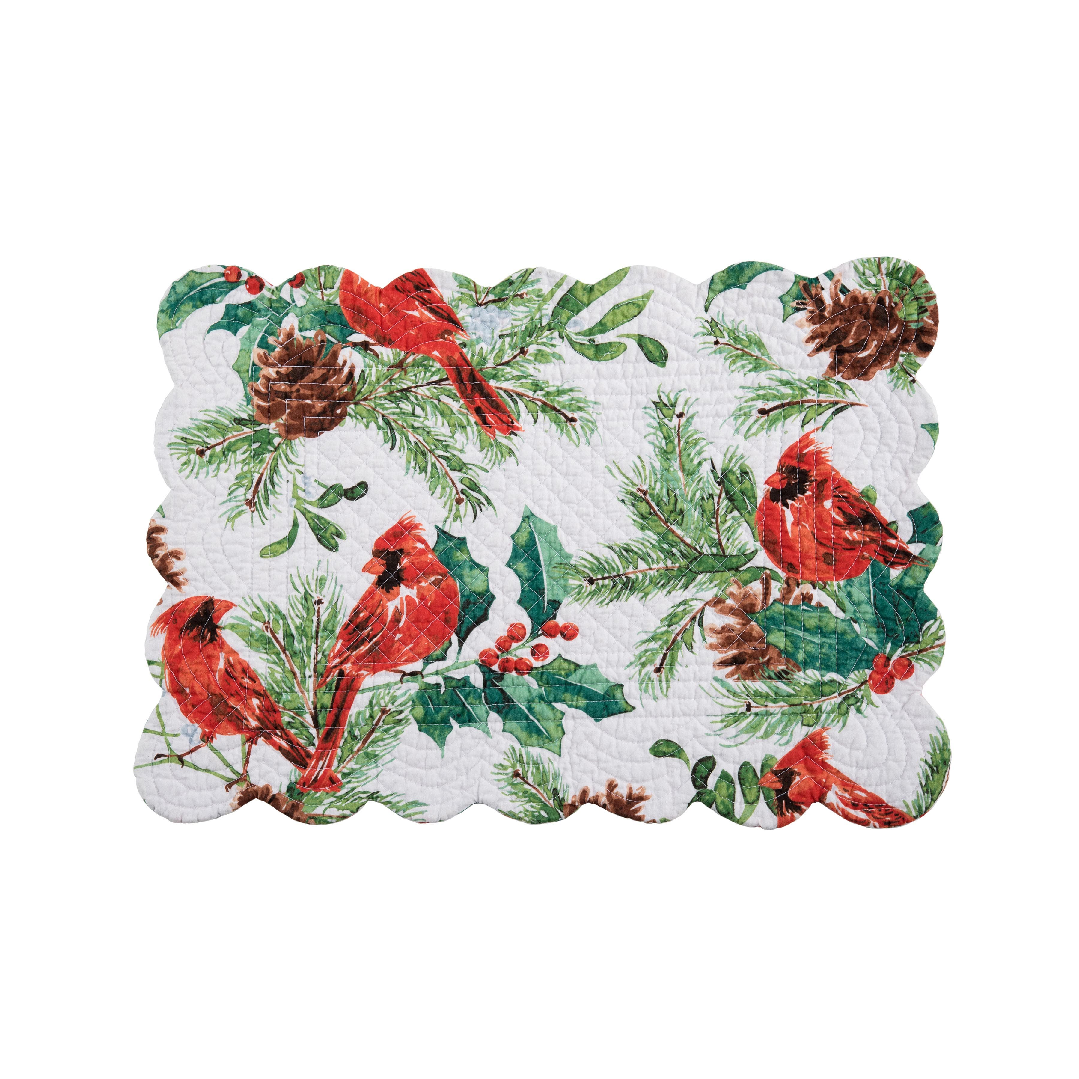 C&F Home Delwyn Cardinal Placemat - Thumbnail 4