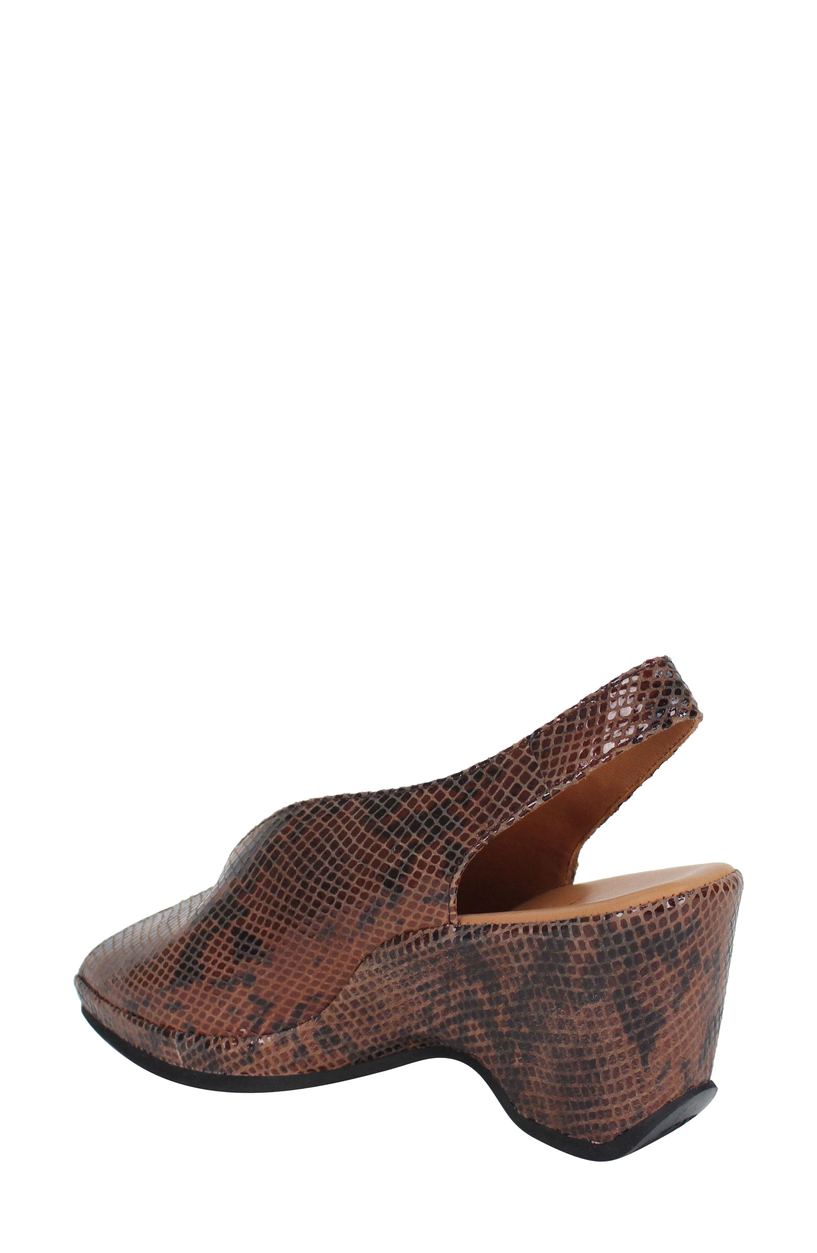 L'Amour des Pieds Odetta Slingback Wedge, Alternate, color, 