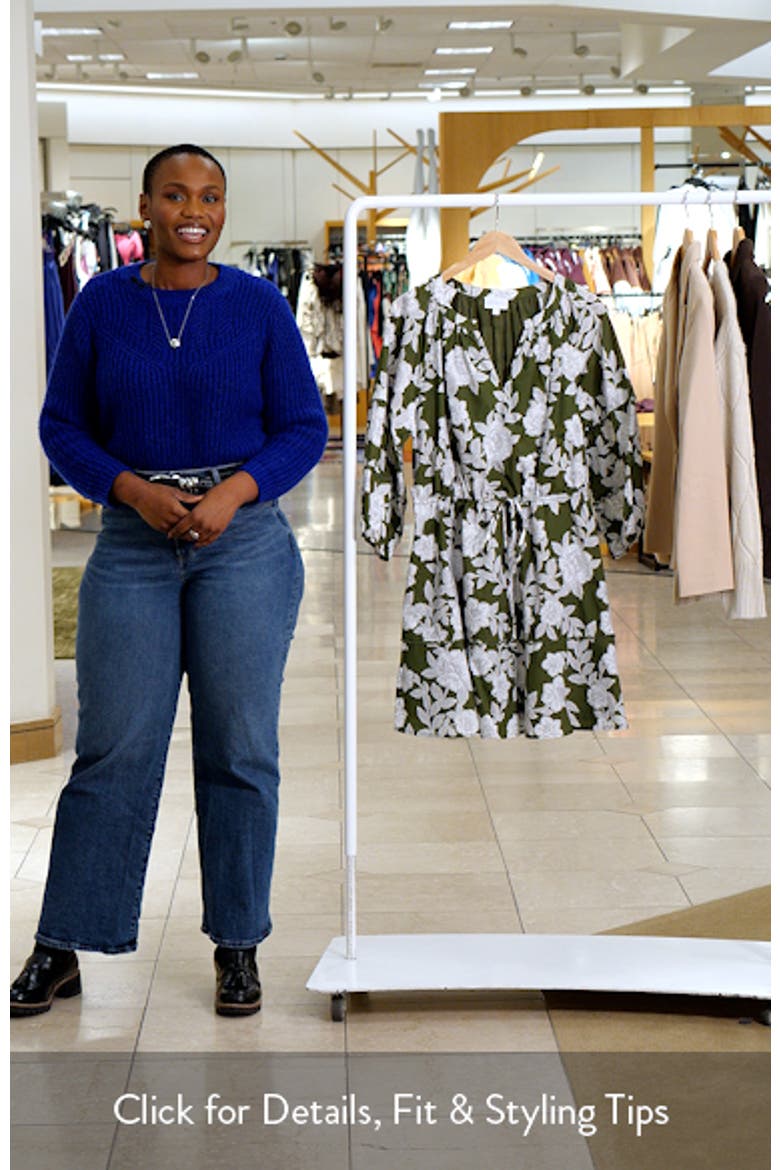 Dabria Hizley Floral Long Sleeve Cotton Dress video