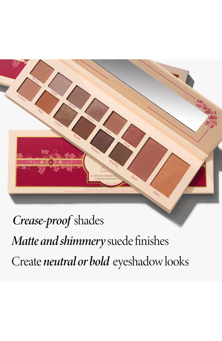 Laura Geller Beauty Laura's Essentials Toasty Treasurse 12 Multi-Finish Eye & Face Palette, Alternate, color, 