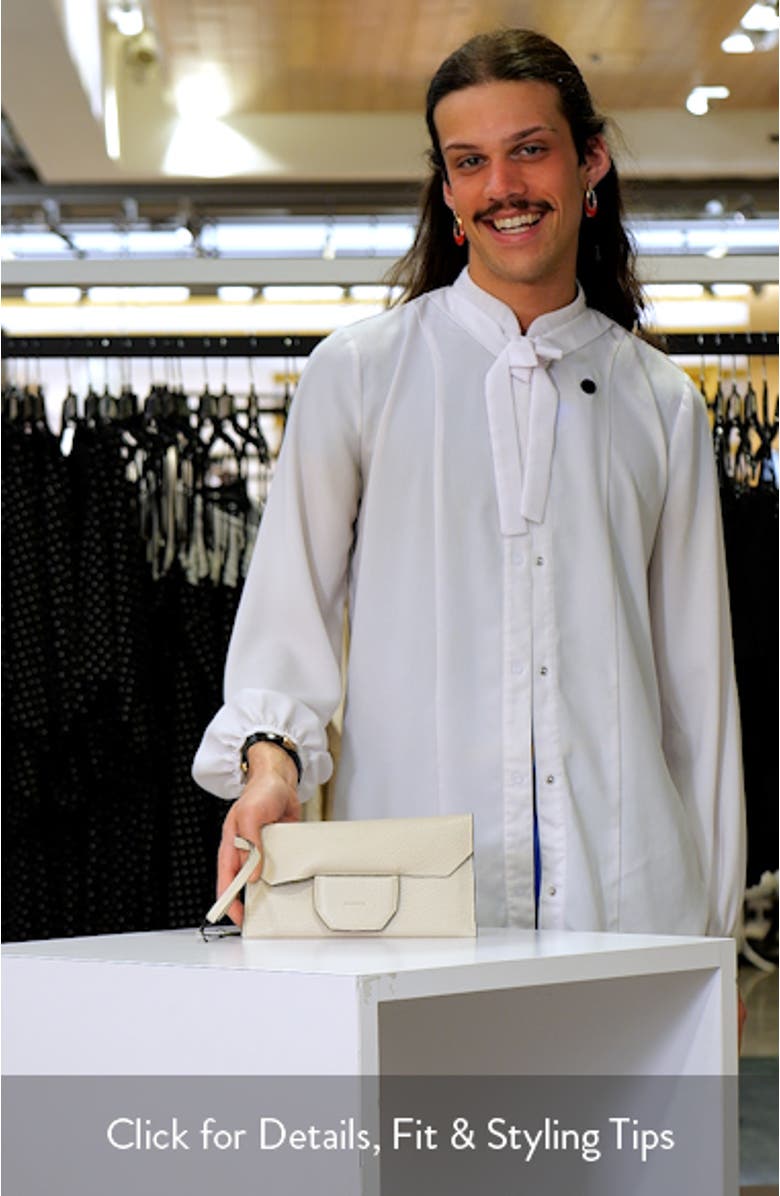 Ursa Leather Pouch Wristlet, sales video thumbnail