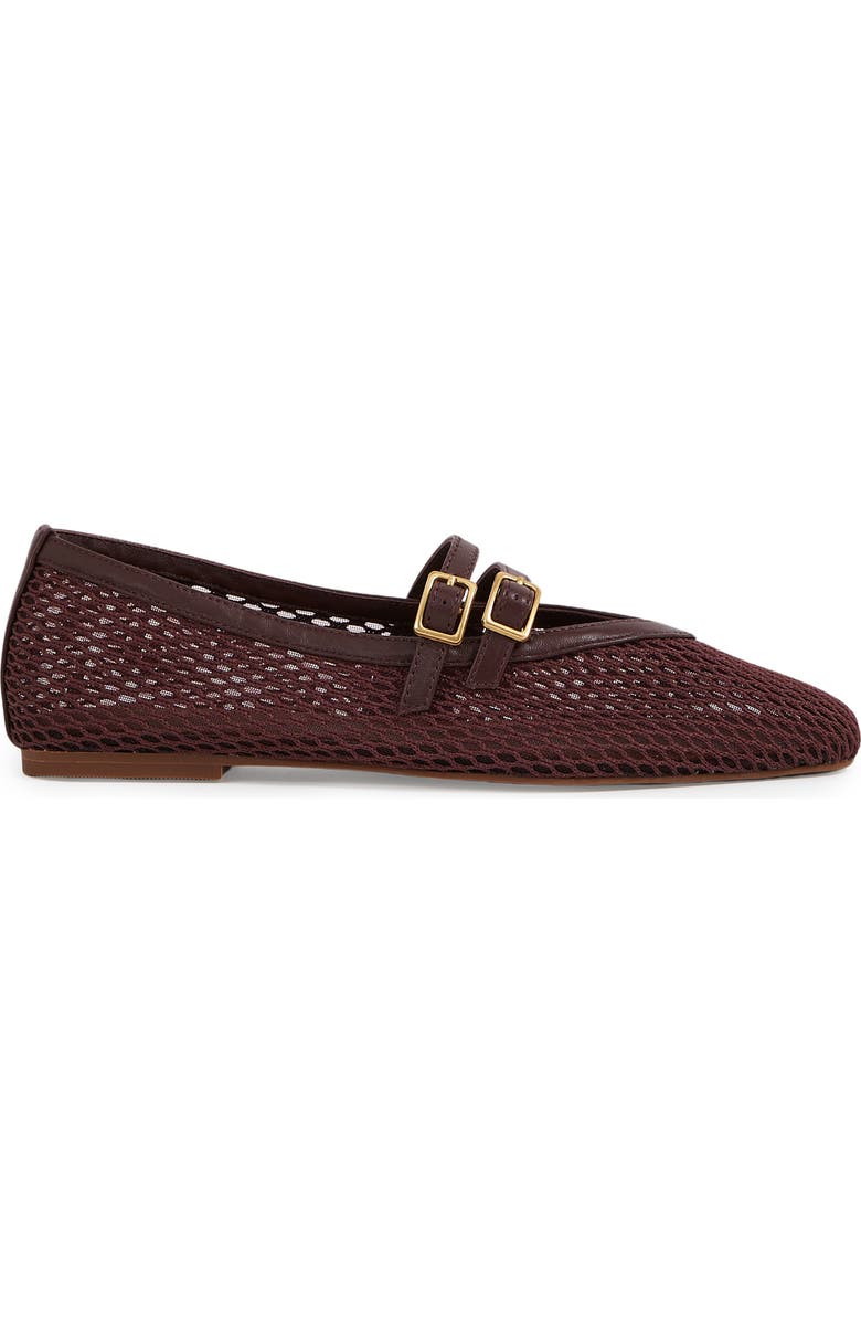 Reiss Elspeth Flat, Alternate, color, Oxblood