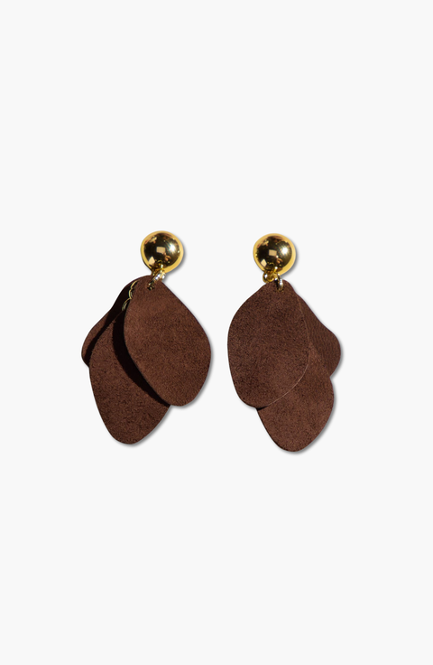 Weston Leather Earrings