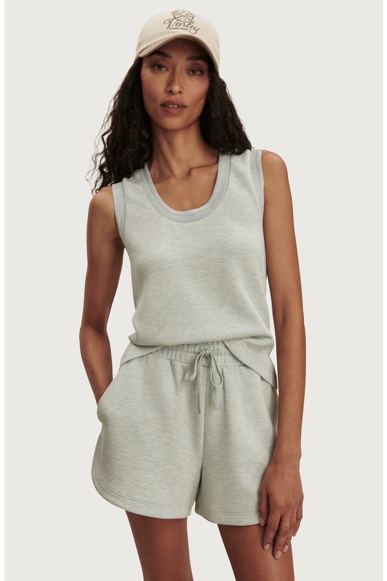 Coulter High Waist Shorts, Alternate, color, MINT GREEN MARL