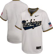 Nike Youth Nike White Michigan Wolverines Limited Baseball Jersey