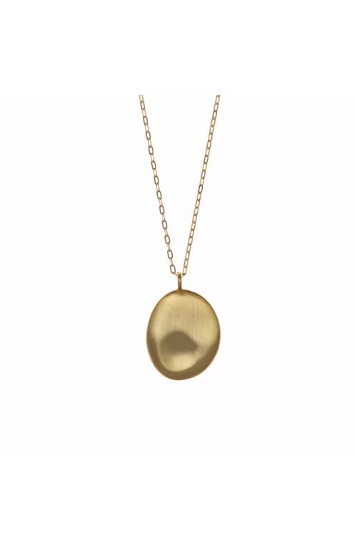 Uncommon Goods Worry Stone Pendant Necklace