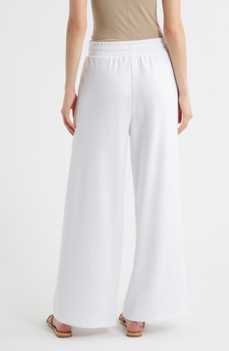 Splendid Rory Eyelet Embroidered Sweatpants, Alternate, color, White