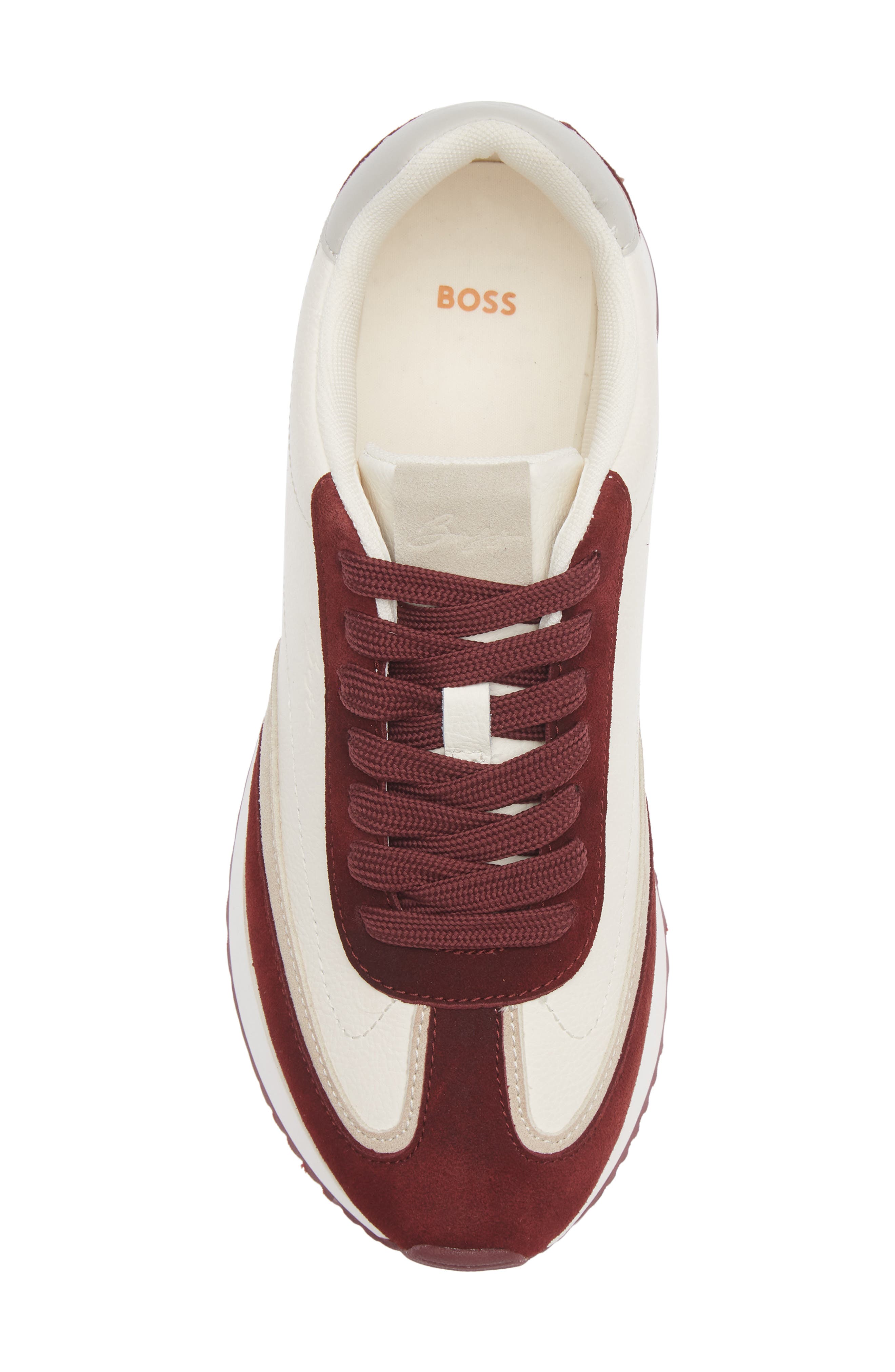 Marley Runn Sneaker, Alternate, color, OPEN WHITE/ RED
