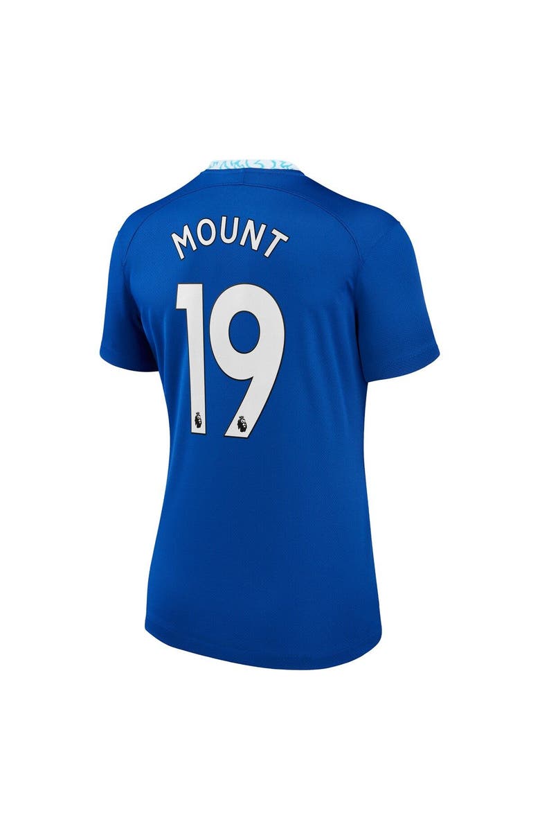 Nike Women's Nike Mason Mount Blue Chelsea 2022/23 Home Replica Jersey, Alternate, color,