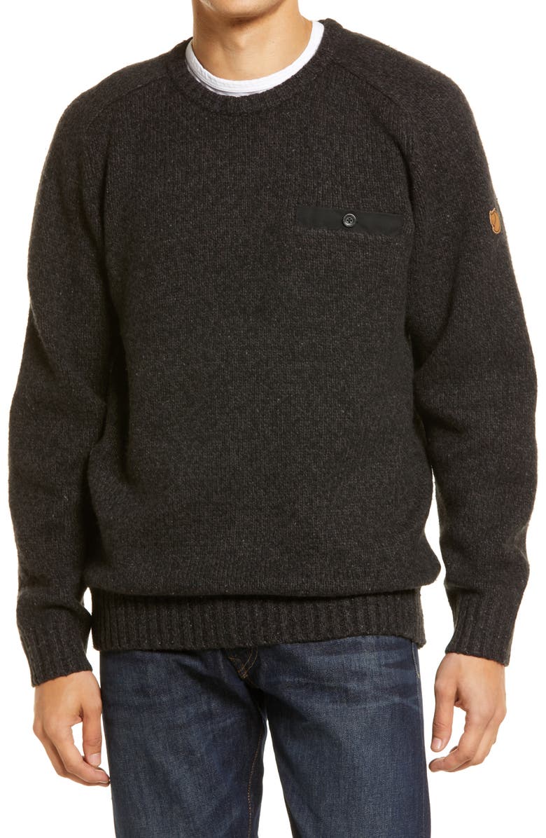 Fjällräven Lada Wool Blend Sweater, Main, color, 