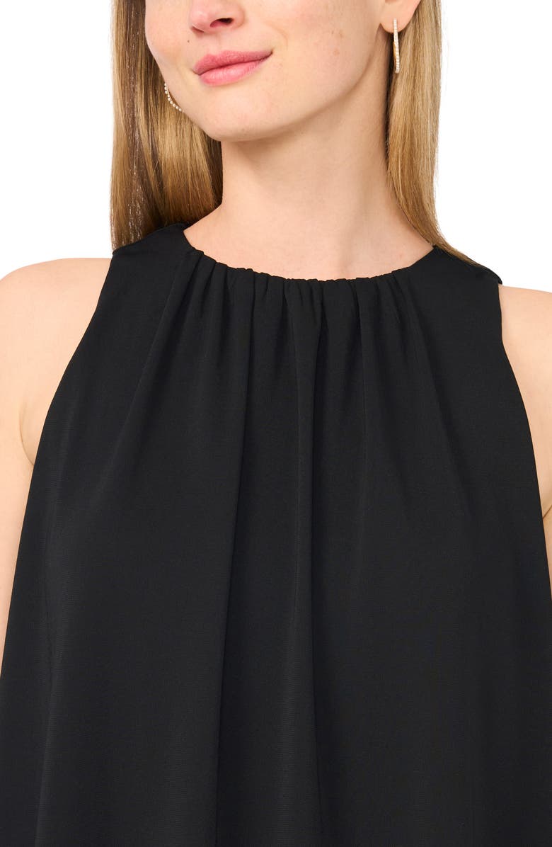 Ted Baker Ruched Halter Top, Alternate, color, Rich Black