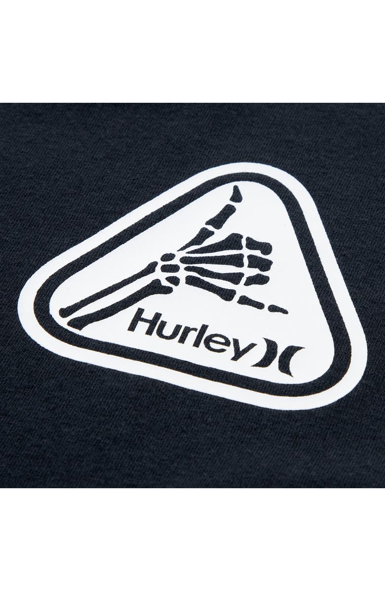 Hurley Kids' Multi Facet Graphic T-Shirt, Alternate, color, Off Noir
