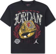 Jordan Kids' Skyline Rings Cotton Graphic T-Shirt