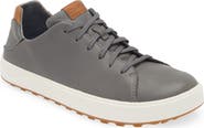 OluKai Wai'Alae Waterproof Leather Golf Shoe