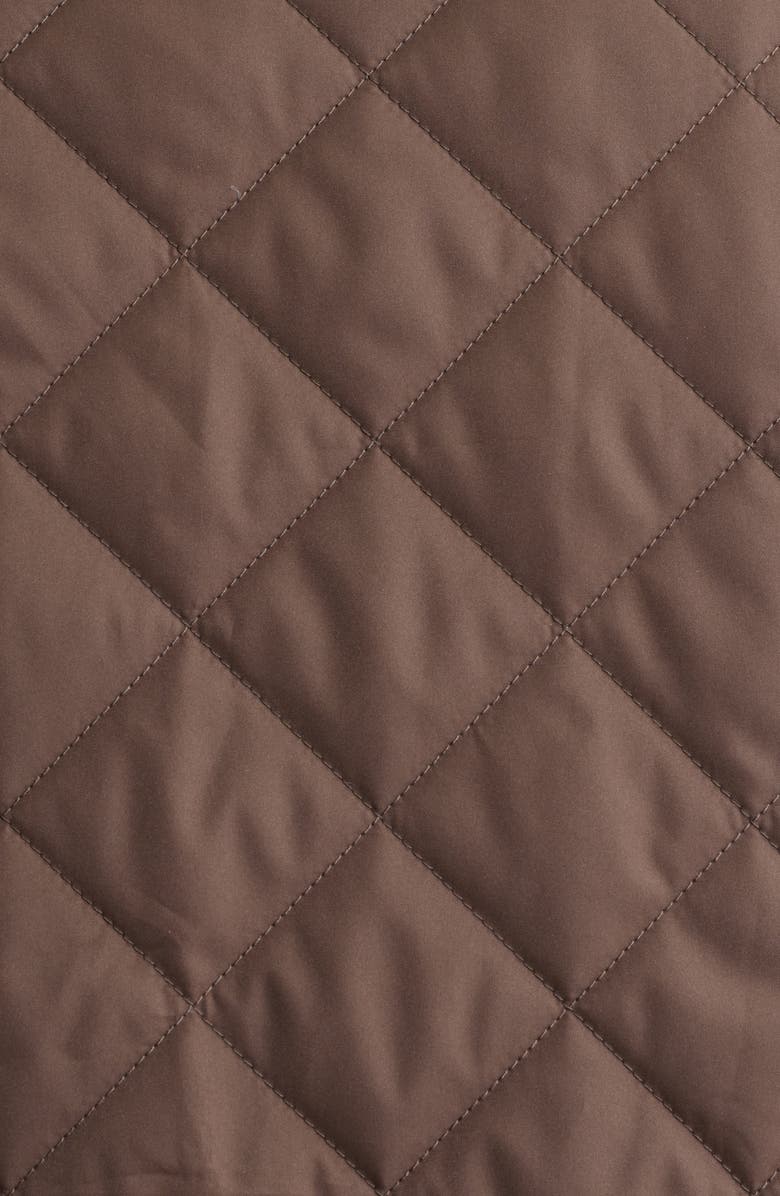 Peter Millar Essex Water Resistant Quilted Vest, Alternate, color, French Press