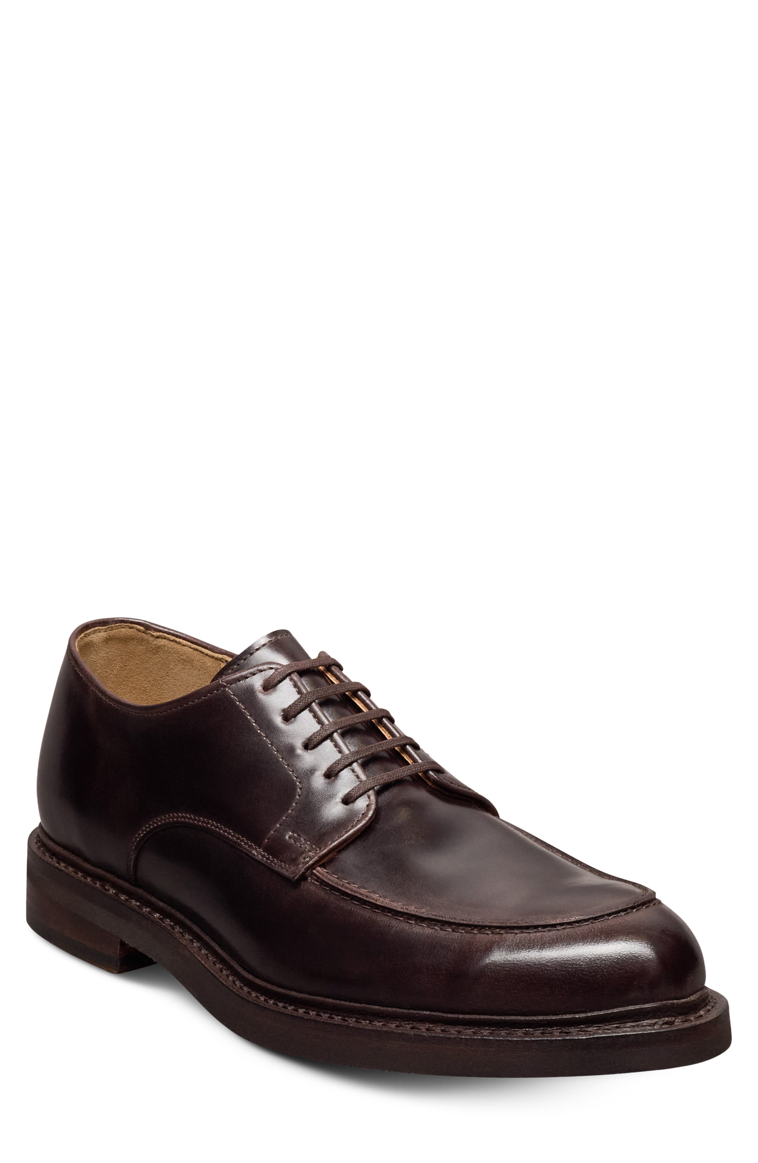 Hanover Apron Toe Derby, Main, color, DARK BROWN