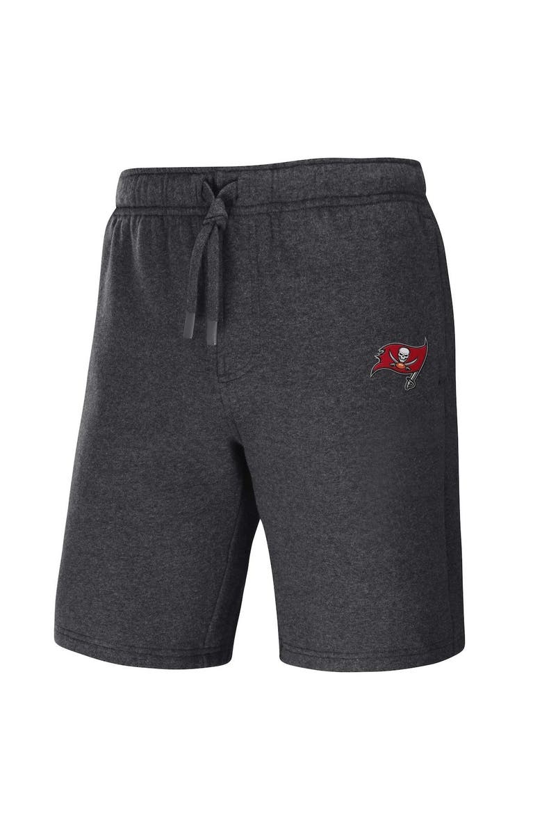 NFL X DARIUS RUCKER Men's NFL x Darius Rucker Collection by Fanatics Heather Charcoal Tampa Bay Buccaneers Logo Shorts, Alternate, color, 