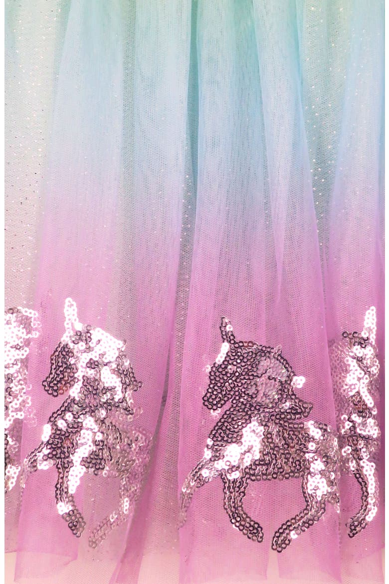 Kids' Ombré Tulle Party Dress, Alternate, color, MINT