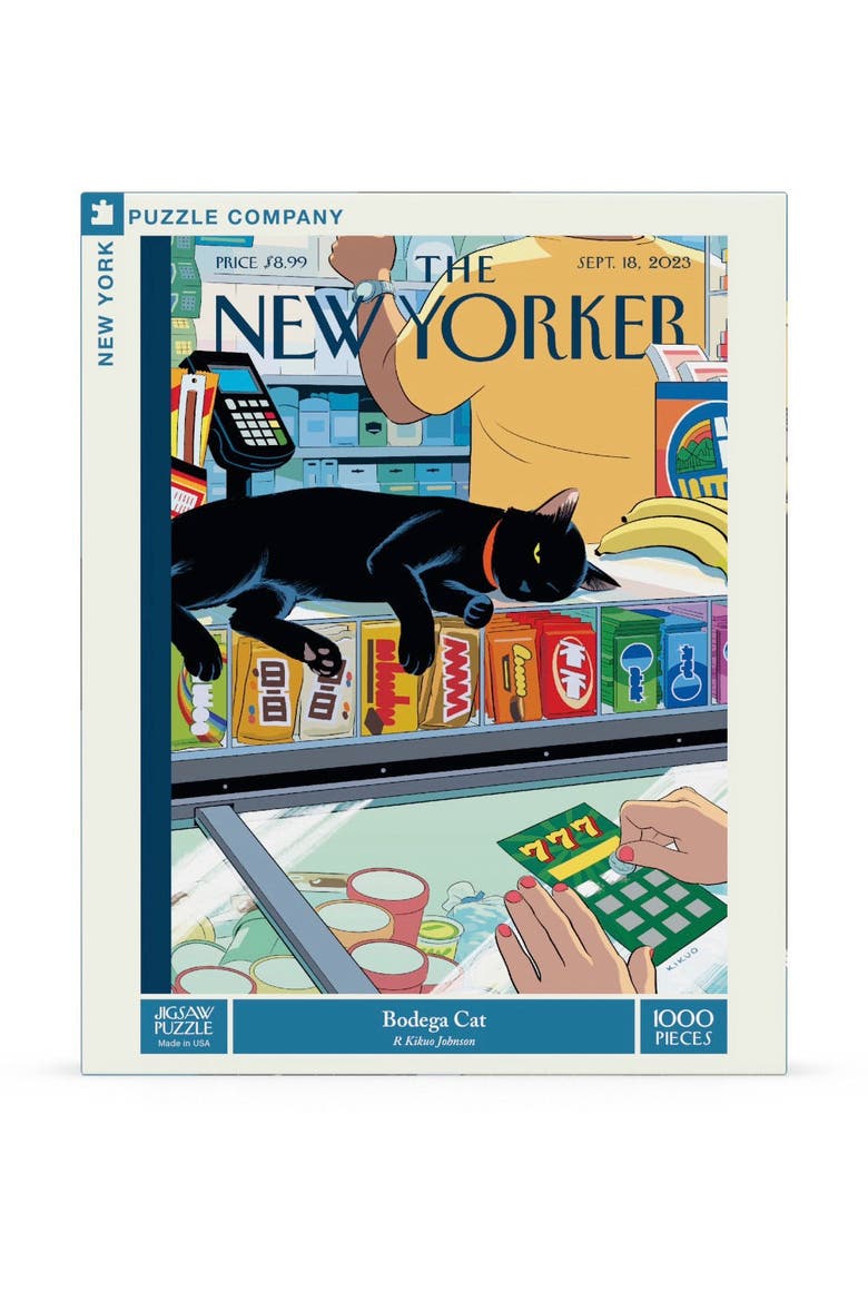 Bodega Cat 1000 Piece Puzzle, Main, color, No Color