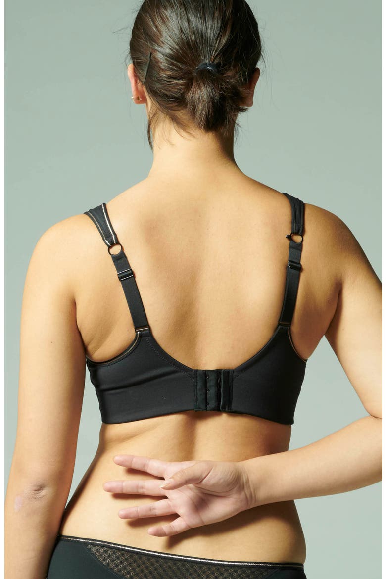 Harmony Underwire Sports Bra, Alternate, color, BLACK