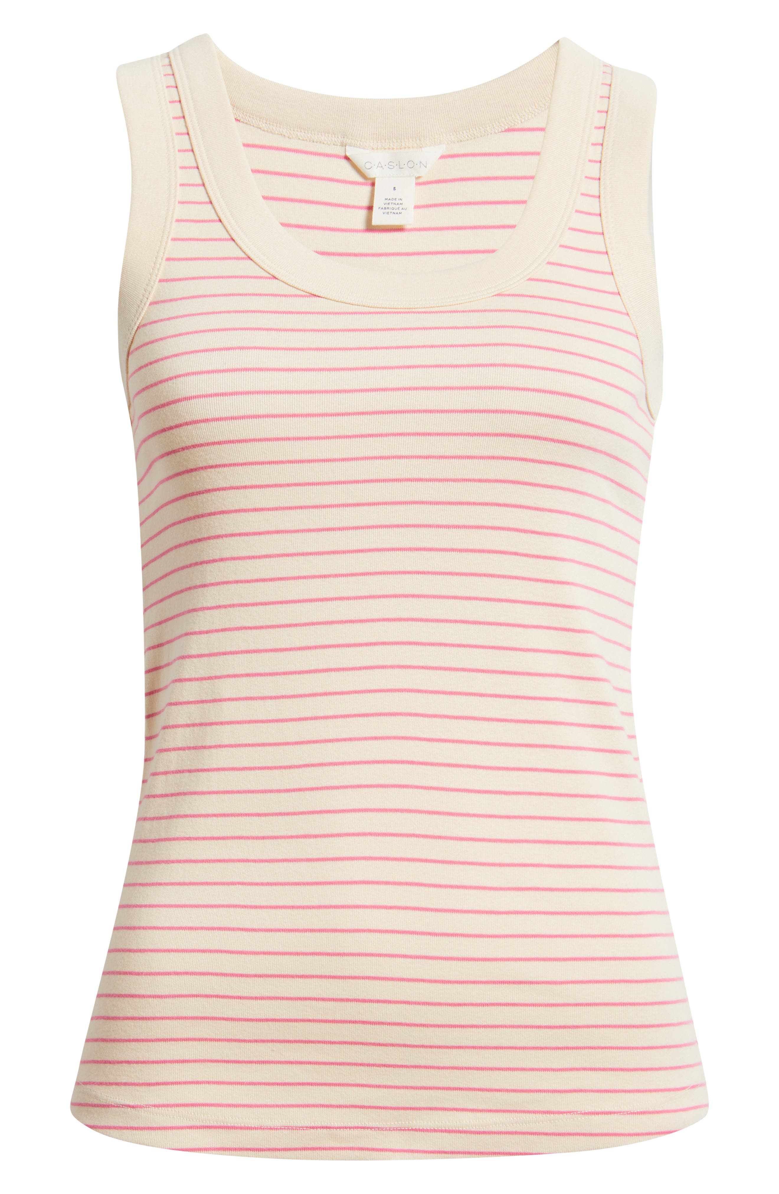 Женские Caslon® Scoop Neck Rib Cotton Tank — фото 6