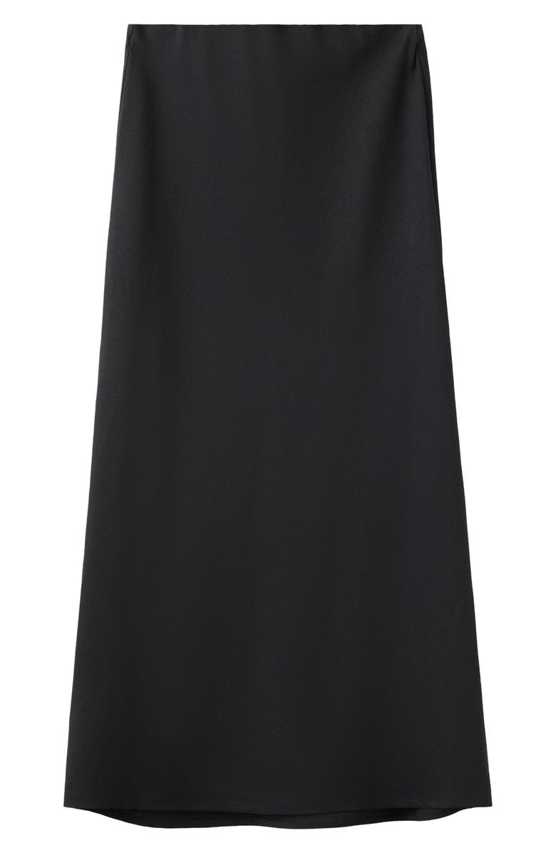 MANGO Straight Midi Skirt, Alternate, color, Black