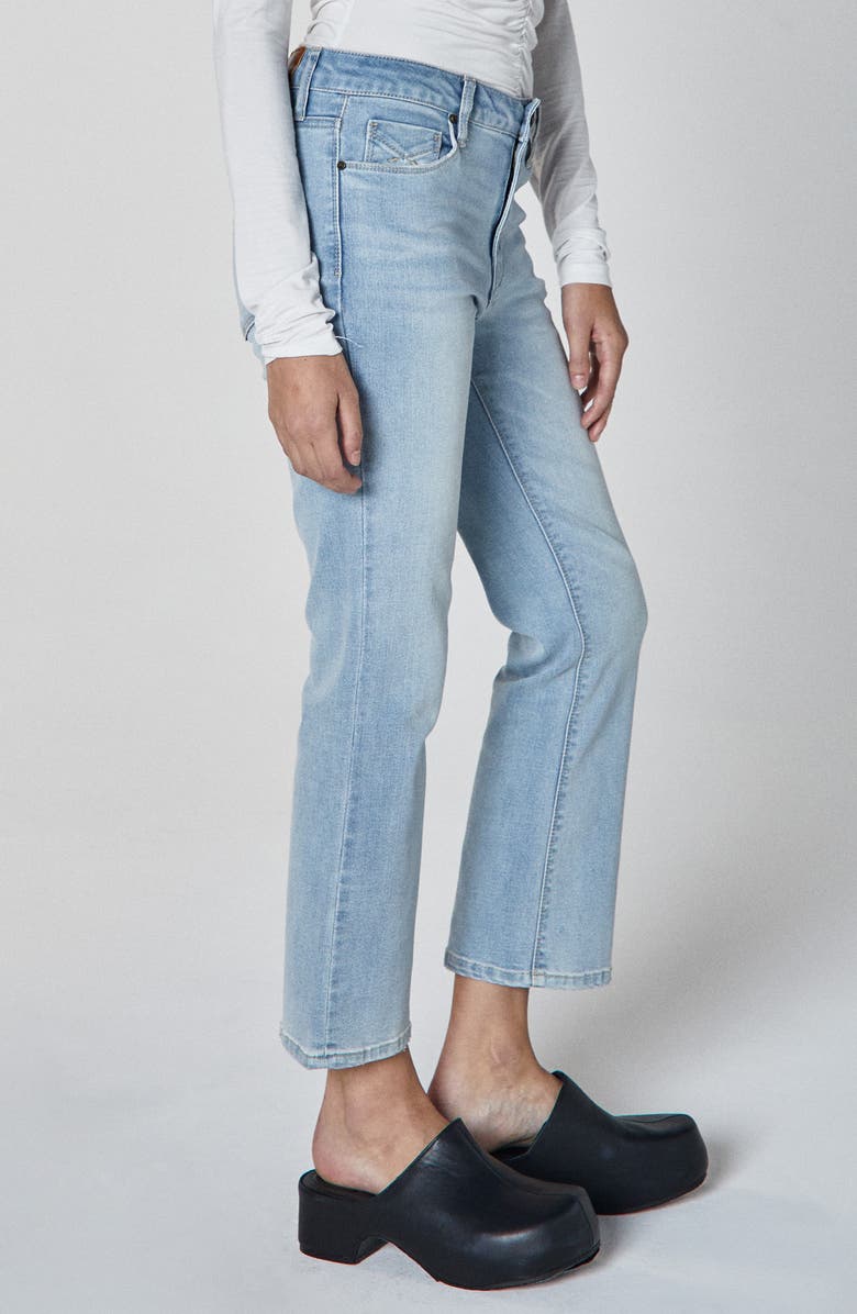 Unpublished Margaux Crop Straight Leg Jeans, Alternate, color, 