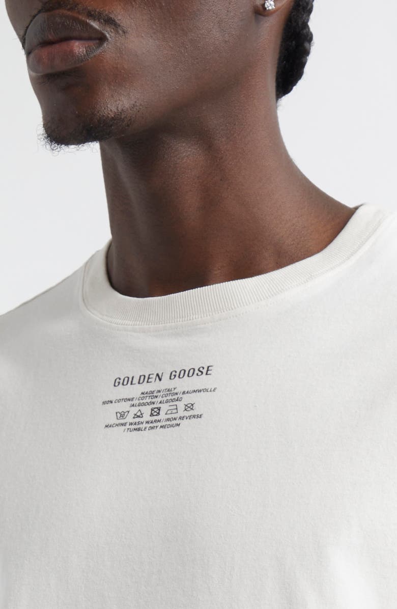 Golden Goose Journey Cotton Graphic T-Shirt, Alternate, color, 