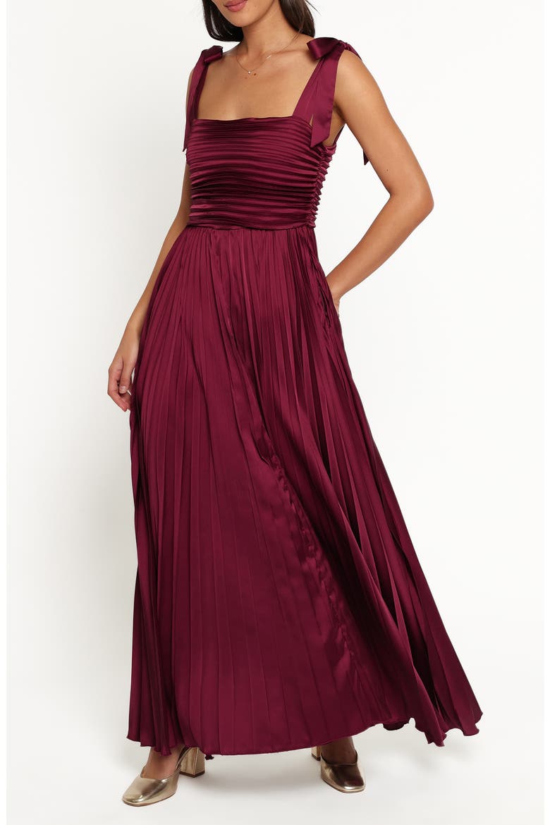Beaumont Maxi Dress, Main, color, WINE