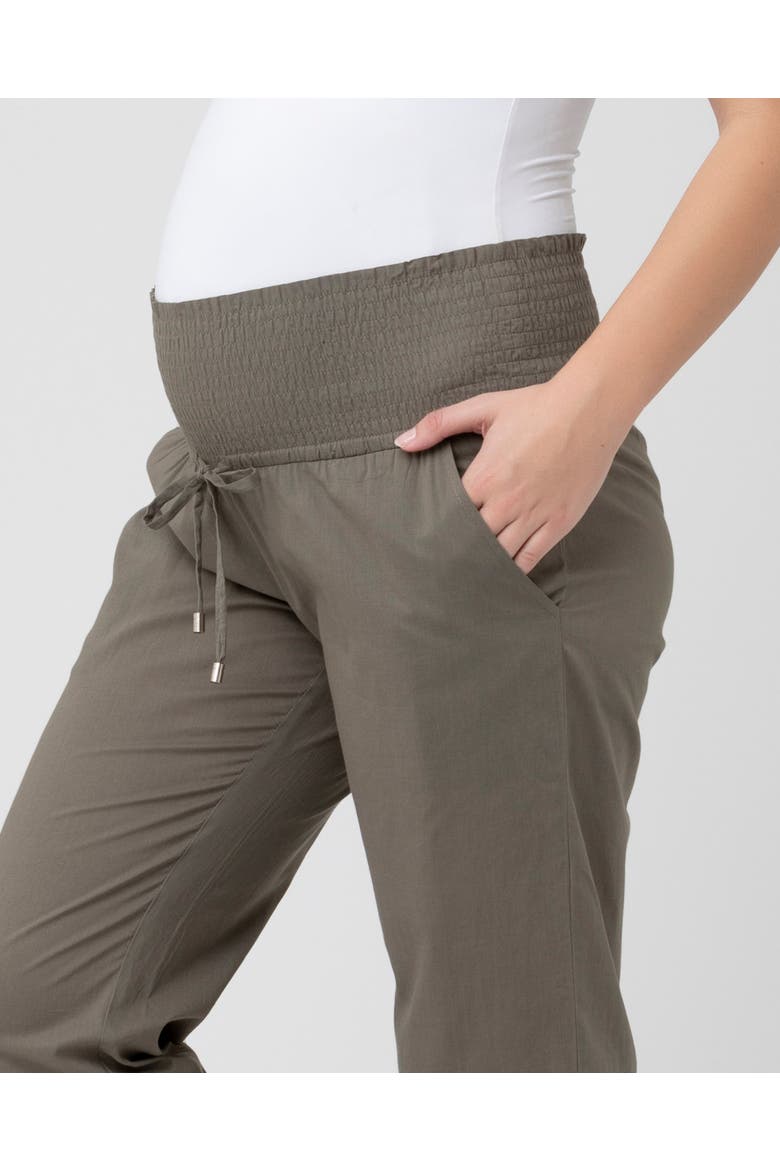 Philly Cotton Pant, Alternate, color, Moss