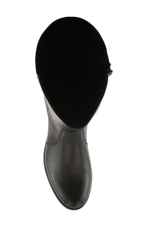 Spring Step Zaya Knee High Boot In Black